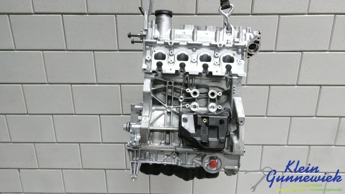 Motor van een Volkswagen Polo 2013