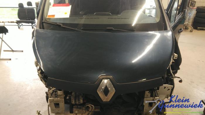 Używane Maska Renault Trafic Cena € 393,00 Procedura marży oferowane przez Klein Gunnewiek Autodemontage & Motorentechniek
