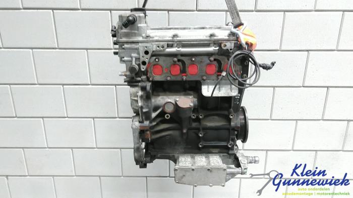 Motor van een Volkswagen Passat 2003