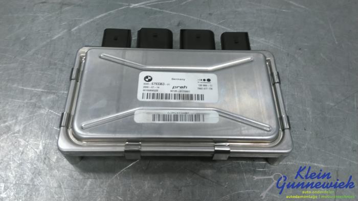 Steering rack control module