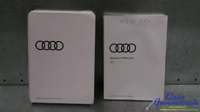 Używane Instrukcja Audi Q5 Cena € 25,00 Procedura marży oferowane przez Klein Gunnewiek Autodemontage & Motorentechniek