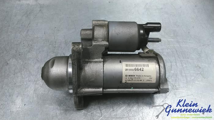 Used Starter Opel Astra Price € 25,00 Margin scheme offered by Klein Gunnewiek Autodemontage & Motorentechniek