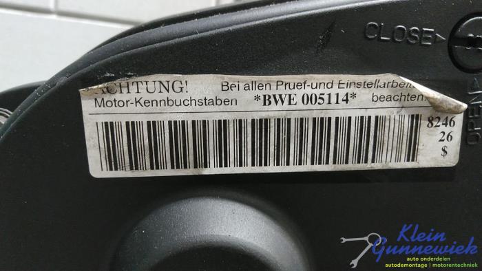 Motor van een Audi A4 2006