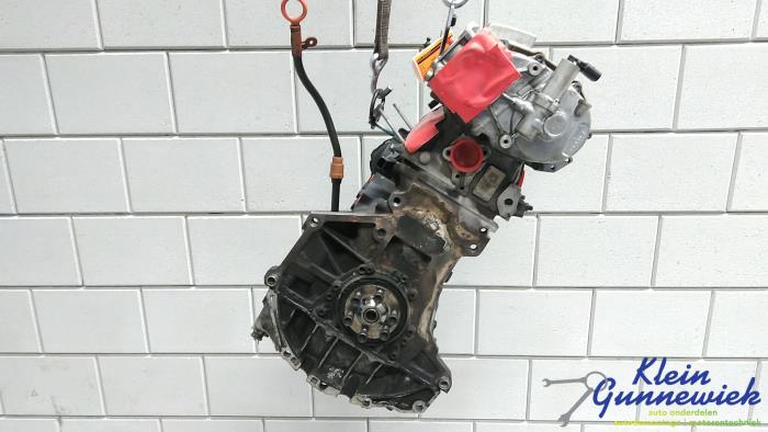 Motor van een Audi A4 2006