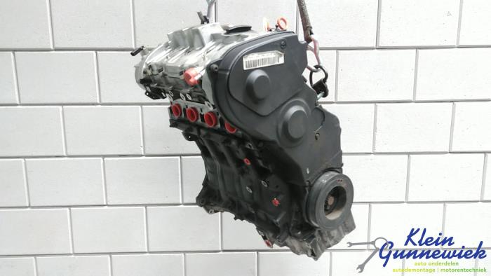 Motor van een Audi A4 2006