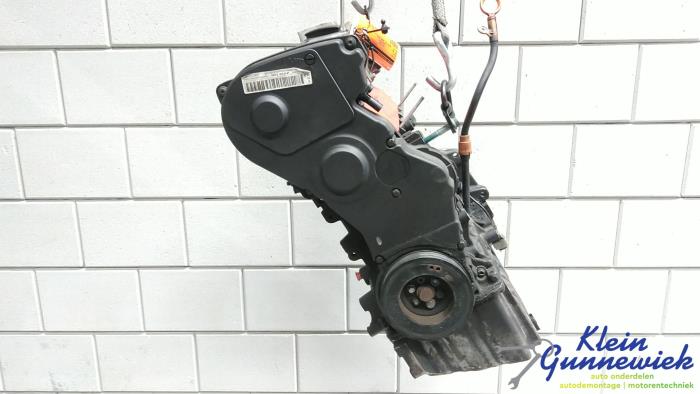 Motor van een Audi A4 2006