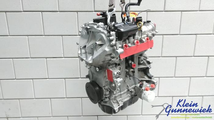 Motor van een Ford Fiesta 2019