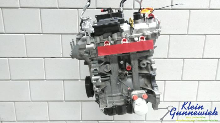 Motor van een Ford Fiesta 2019