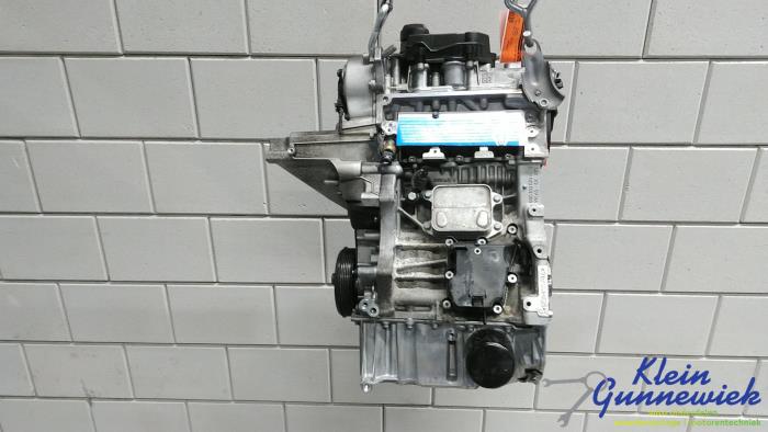 Motor van een Volkswagen Polo 2021