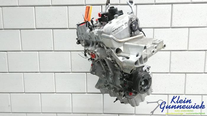 Motor van een Volkswagen Polo 2021