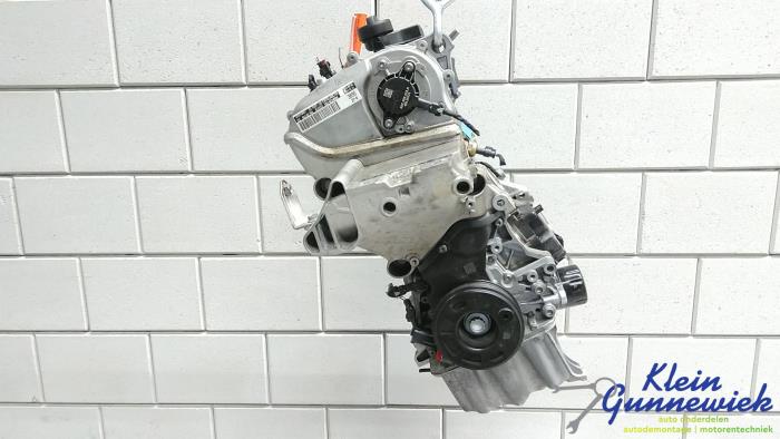 Motor van een Volkswagen Polo 2021