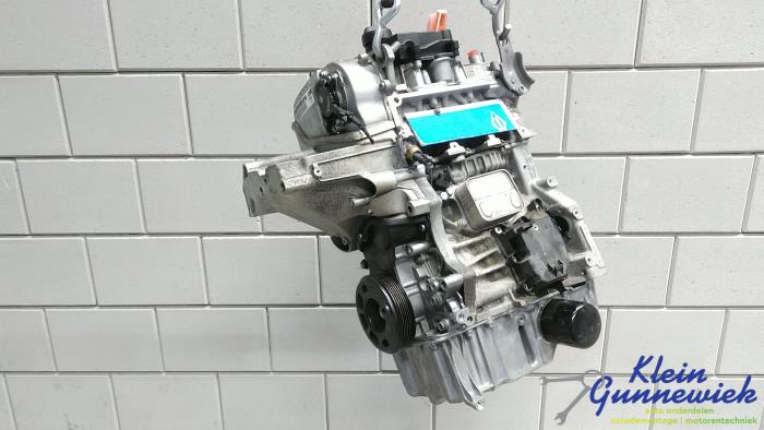 Motor van een Volkswagen Polo 2021