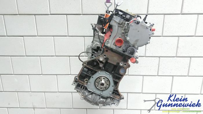 Motor van een Audi A4 2014