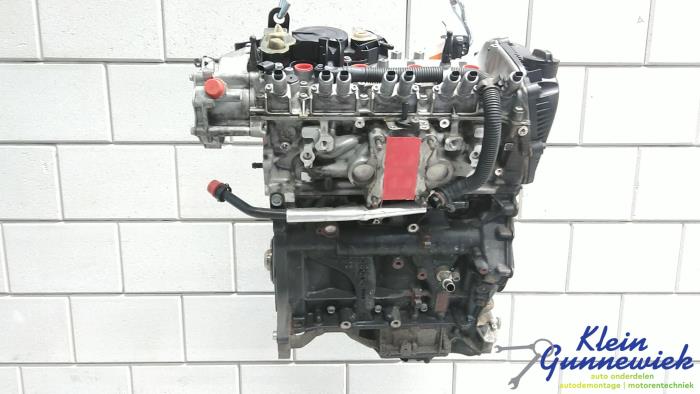 Motor van een Audi A4 2014