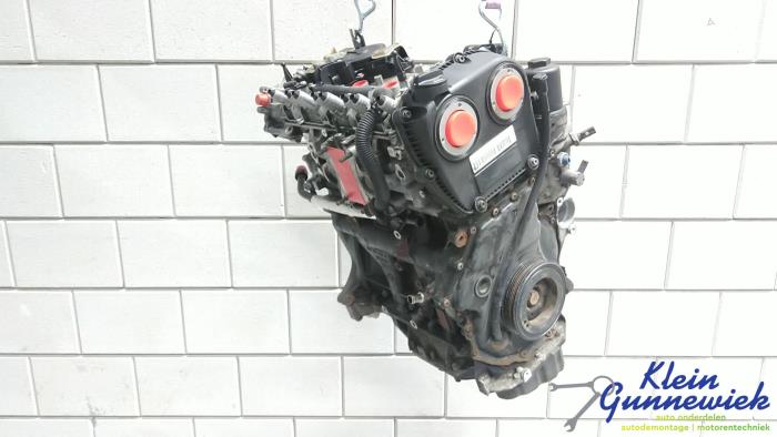 Motor van een Audi A4 2014