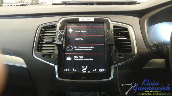 Begagnade Innerdisplay Volvo XC90 Pris € 683,00 Marginaltabell erbjuds av Klein Gunnewiek Autodemontage & Motorentechniek