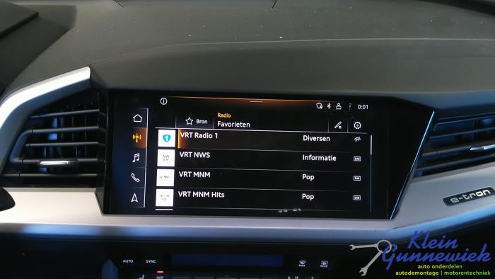 Begagnade Innerdisplay Audi Q4 Pris € 795,00 Marginaltabell erbjuds av Klein Gunnewiek Autodemontage & Motorentechniek