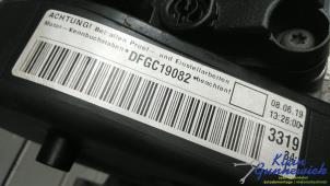 Motor van een Skoda Superb 2019