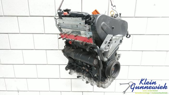 Motor van een Volkswagen Passat 2015