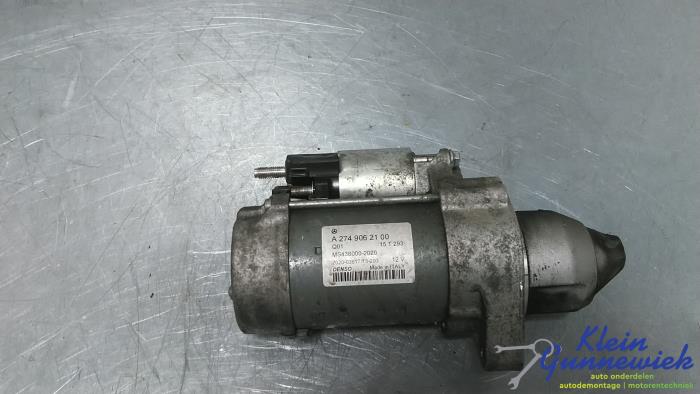 Used Starter Mercedes C-Klasse Price € 35,00 Margin scheme offered by Klein Gunnewiek Autodemontage & Motorentechniek