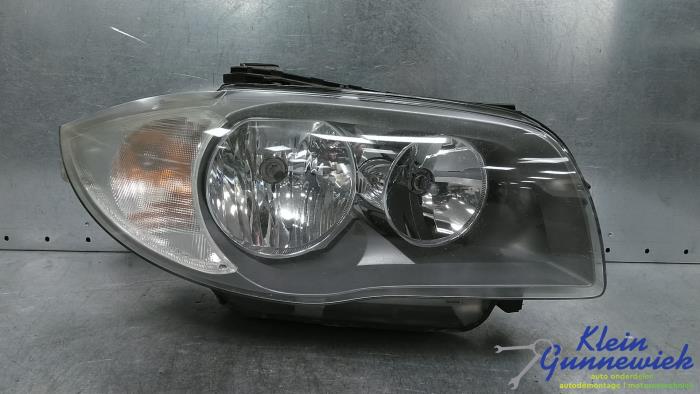 Używane Reflektor prawy BMW 1-Serie Cena € 80,00 Procedura marży oferowane przez Klein Gunnewiek Autodemontage & Motorentechniek