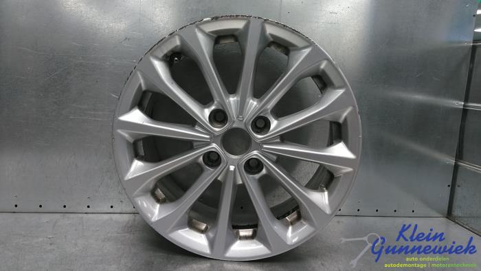 Używane Obrecz Ford Fiesta Cena € 95,00 Procedura marży oferowane przez Klein Gunnewiek Autodemontage & Motorentechniek