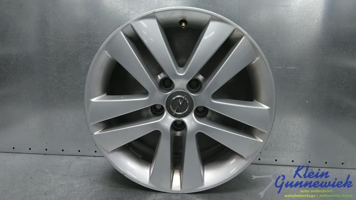 Begagnade Hjul Opel Meriva Pris € 43,00 Marginaltabell erbjuds av Klein Gunnewiek Autodemontage & Motorentechniek