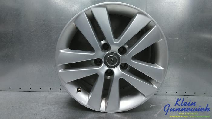 Begagnade Hjul Opel Meriva Pris € 43,00 Marginaltabell erbjuds av Klein Gunnewiek Autodemontage & Motorentechniek