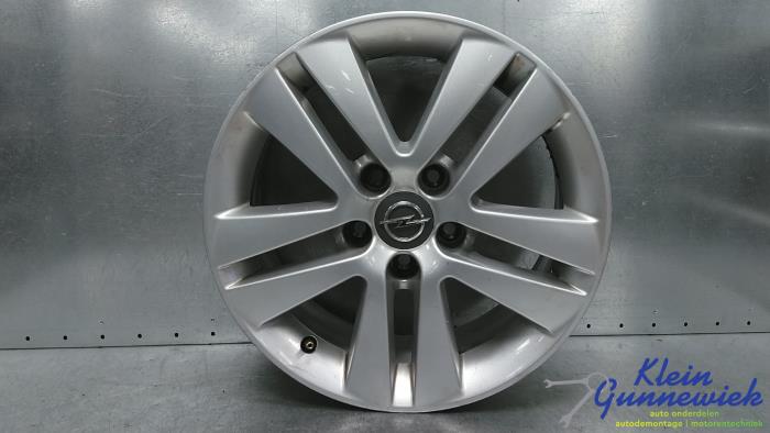Begagnade Hjul Opel Meriva Pris € 43,00 Marginaltabell erbjuds av Klein Gunnewiek Autodemontage & Motorentechniek