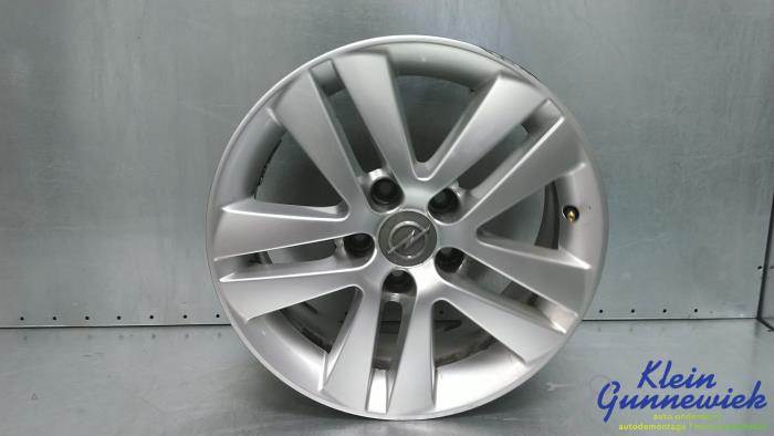Begagnade Hjul Opel Meriva Pris € 43,00 Marginaltabell erbjuds av Klein Gunnewiek Autodemontage & Motorentechniek