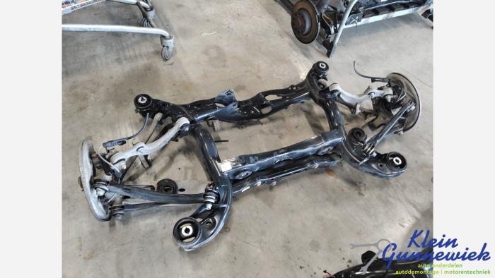 Używane Os tylna 4x4 Audi Q5 Cena € 351,00 Procedura marży oferowane przez Klein Gunnewiek Autodemontage & Motorentechniek