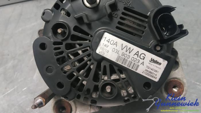 Dynamo van een Audi A3 2010