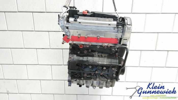 Motor van een Volkswagen Passat 2016