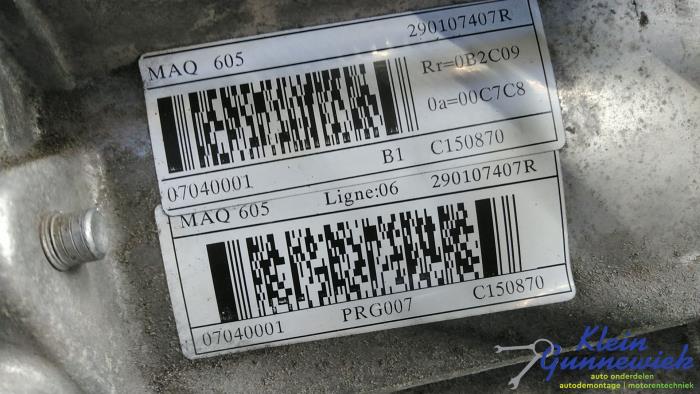 Engine from a Renault Zoe 2021