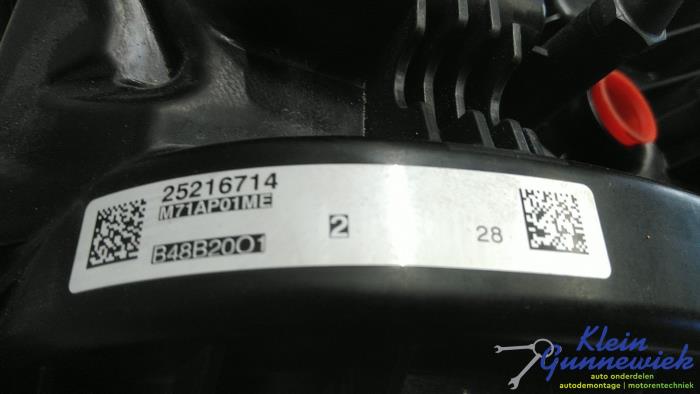 Motor van een BMW 4-Serie 2022