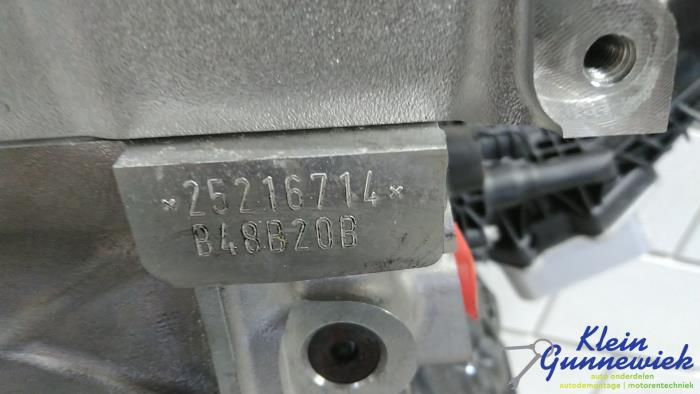 Motor van een BMW 4-Serie 2022