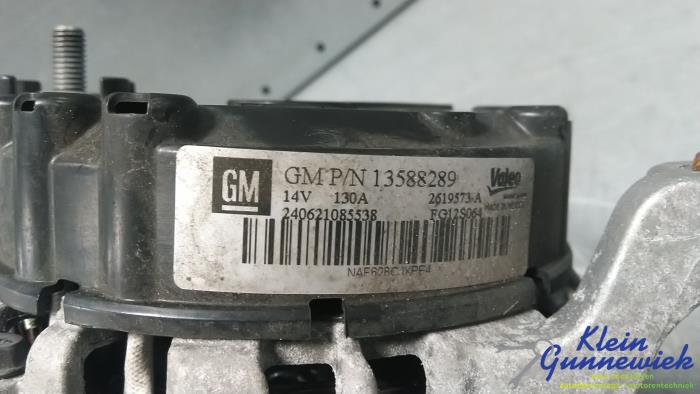 Dynamo d'un Opel Mokka 2014