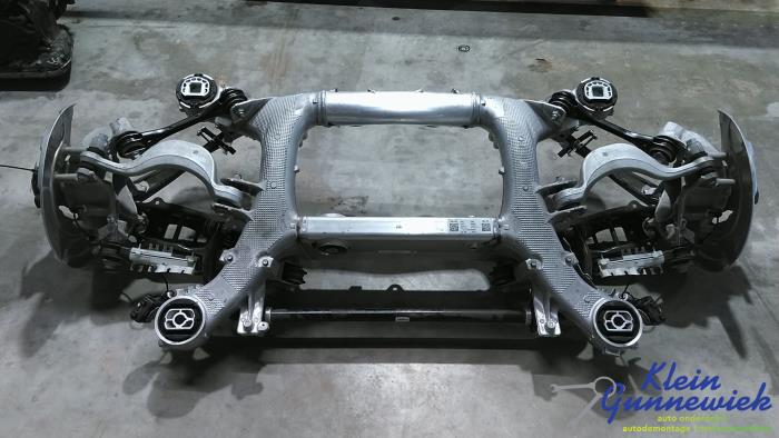 Używane Os tylna 4x4 BMW X5 Cena € 995,00 Procedura marży oferowane przez Klein Gunnewiek Autodemontage & Motorentechniek