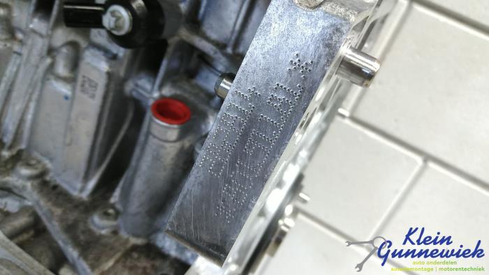 Motor van een Mercedes CLA 2024