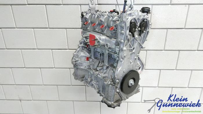 Motor van een Mercedes CLA 2024