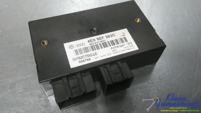 Begagnade Dragkroksmodul Audi Q7 Pris € 125,00 Marginaltabell erbjuds av Klein Gunnewiek Autodemontage & Motorentechniek