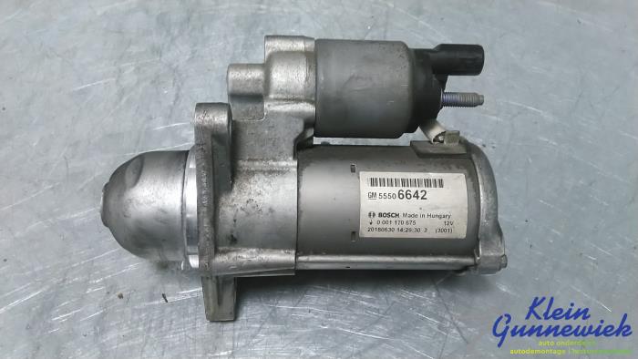 Used Starter Opel Corsa Price € 25,00 Margin scheme offered by Klein Gunnewiek Autodemontage & Motorentechniek