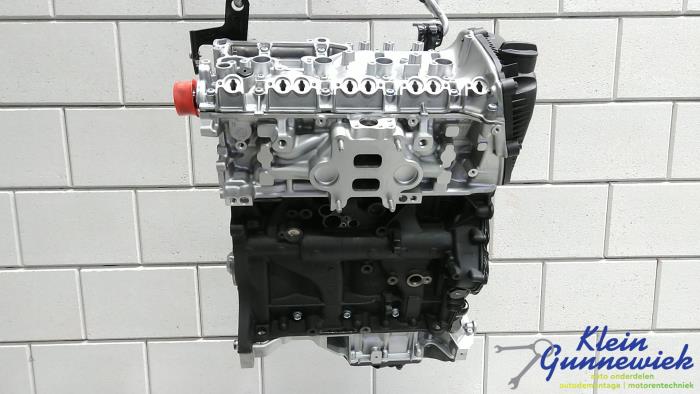Motor van een Audi A4 2016