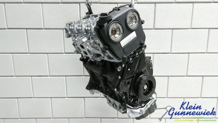 Motor van een Audi A4 2016