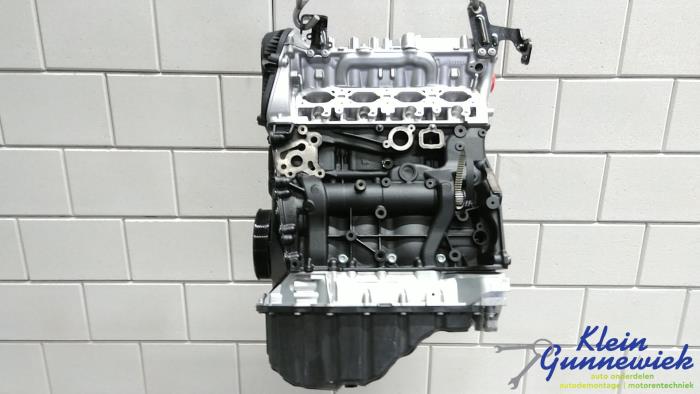 Motor van een Audi A4 2016
