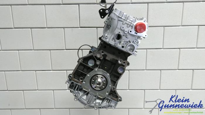 Motor van een Audi A4 2016