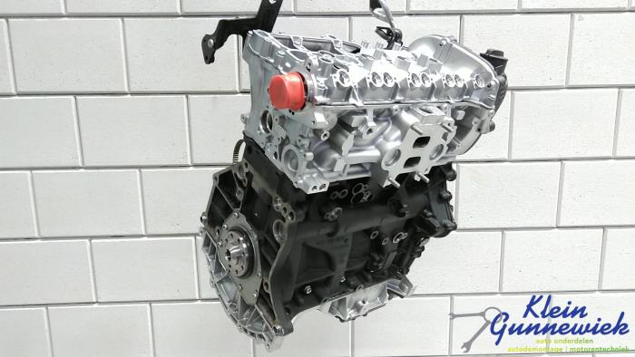 Motor van een Audi A4 2016
