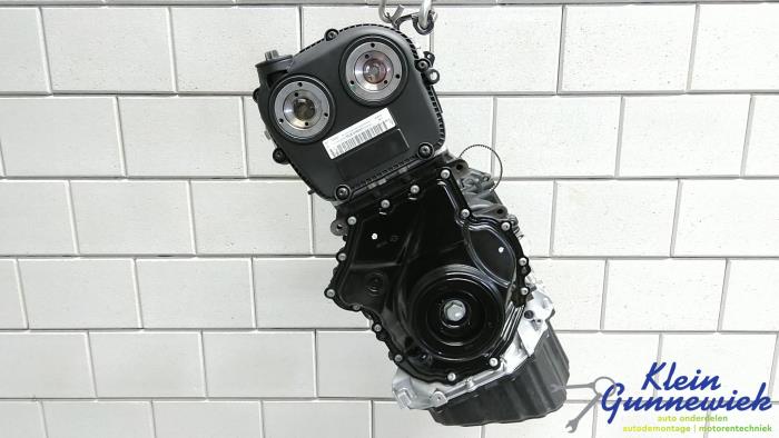 Motor van een Audi A4 2016