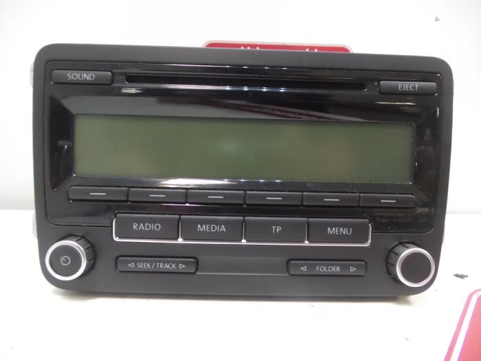 Radio CD player Volkswagen Passat - 1K0035186AA BLAUPUNK