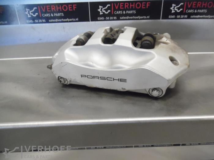 Gebrauchte Bremszange rechts hinten Porsche Cayenne II (92A) 3.0 S E-Hybrid 24V Preis € 150,00 Margenregelung angeboten von Verhoef Cars & Parts